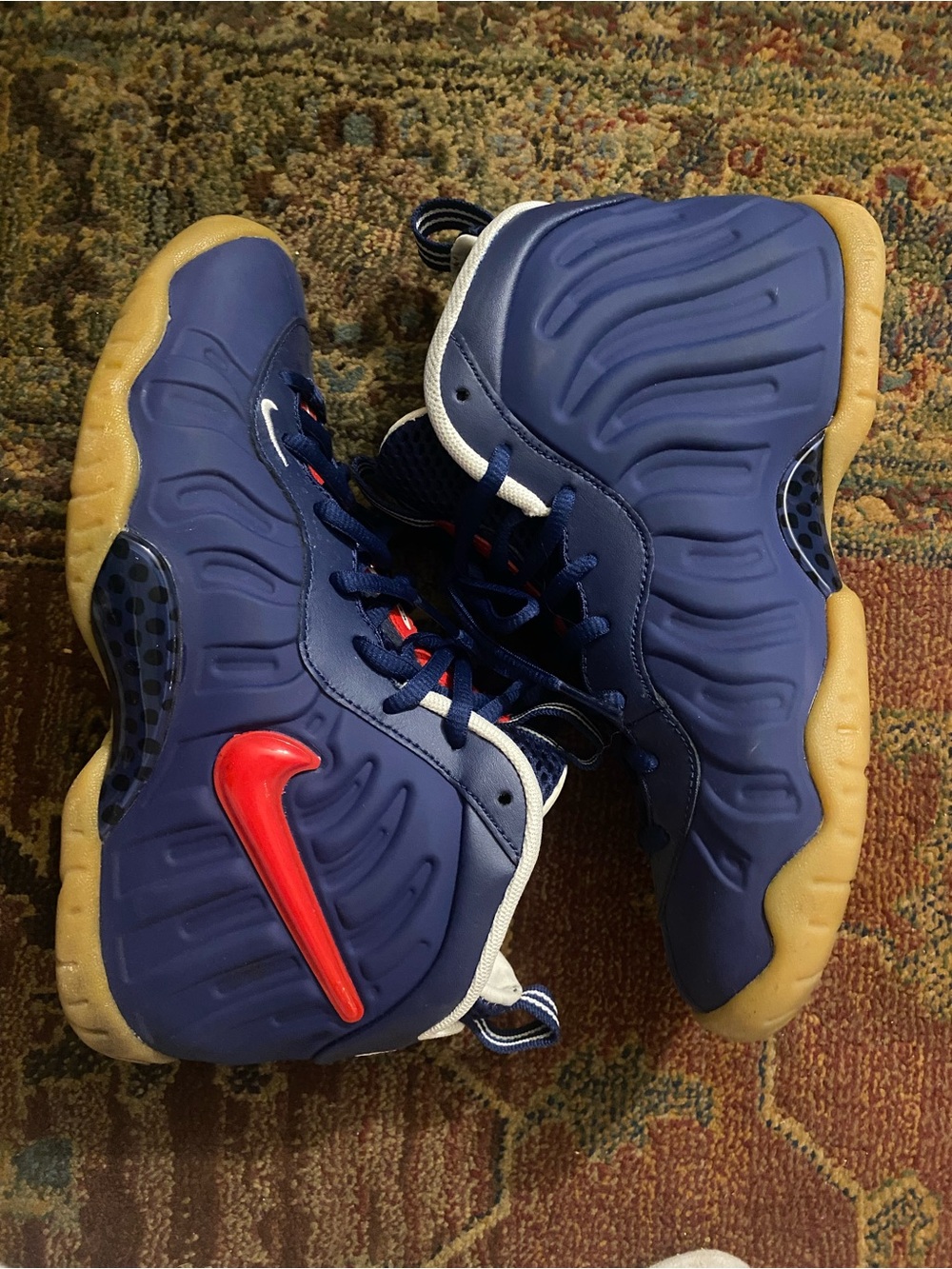 Nike Blue Foamposite✨